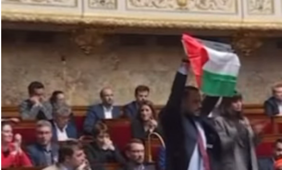Sanction du député qui brandit un drapeau à l'assemblée nationale