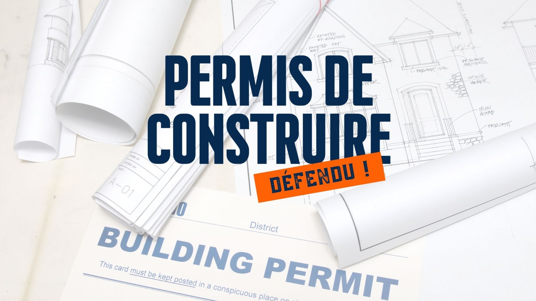 Permis de construire pour un changement de destination : le cabinet a protégé le permis délivré